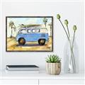 Picture of Ride to the Beach _GroupedProduct_Rectangle_Landscape_Canvas_Framed_