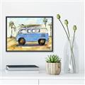 Picture of Ride to the Beach _GroupedProduct_Rectangle_Landscape_Canvas_Framed_
