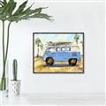 Picture of Ride to the Beach _GroupedProduct_Rectangle_Landscape_Canvas_Framed_