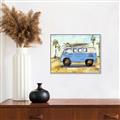 Picture of Ride to the Beach _GroupedProduct_Rectangle_Landscape_Canvas_Framed_