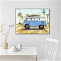 Picture of Ride to the Beach _GroupedProduct_Rectangle_Landscape_Canvas_Framed_