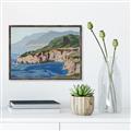 Picture of Cliff Beach _GroupedProduct_Rectangle_Landscape_Canvas_Framed_