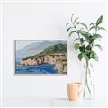 Picture of Cliff Beach _GroupedProduct_Rectangle_Landscape_Canvas_Framed_