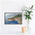 Picture of Cliff Beach _GroupedProduct_Rectangle_Landscape_Canvas_Framed_