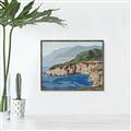 Picture of Cliff Beach _GroupedProduct_Rectangle_Landscape_Canvas_Framed_