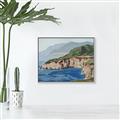Picture of Cliff Beach _GroupedProduct_Rectangle_Landscape_Canvas_Framed_