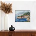 Picture of Cliff Beach _GroupedProduct_Rectangle_Landscape_Canvas_Framed_