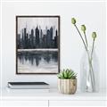 Picture of City from afar _GroupedProduct_Rectangle_Portrait_Canvas_Framed_