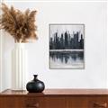 Picture of City from afar _GroupedProduct_Rectangle_Portrait_Canvas_Framed_