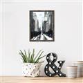 Picture of Snowy New York  _GroupedProduct_Rectangle_Portrait_Canvas_Framed_