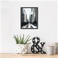 Picture of Snowy New York  _GroupedProduct_Rectangle_Portrait_Canvas_Framed_