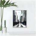 Picture of Snowy New York  _GroupedProduct_Rectangle_Portrait_Canvas_Framed_