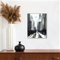 Picture of Snowy New York  _GroupedProduct_Rectangle_Portrait_Canvas_Framed_