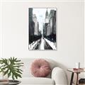 Picture of Snowy New York  _GroupedProduct_Rectangle_Portrait_Canvas_Framed_