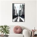 Picture of Snowy New York  _GroupedProduct_Rectangle_Portrait_Canvas_Framed_