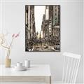 Picture of City Life  _GroupedProduct_Rectangle_Portrait_Canvas_Framed_