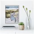 Picture of Biked to the Beach  _GroupedProduct_Rectangle_Portrait_Canvas_Framed_