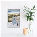 Picture of Biked to the Beach  _GroupedProduct_Rectangle_Portrait_Canvas_Framed_