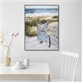 Picture of Biked to the Beach  _GroupedProduct_Rectangle_Portrait_Canvas_Framed_