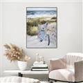Picture of Biked to the Beach  _GroupedProduct_Rectangle_Portrait_Canvas_Framed_