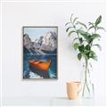Picture of Lake Life  _GroupedProduct_Rectangle_Portrait_Canvas_Framed_