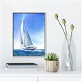 Picture of Sailing I  _GroupedProduct_Rectangle_Portrait_Canvas_Framed_