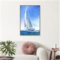 Picture of Sailing I  _GroupedProduct_Rectangle_Portrait_Canvas_Framed_