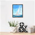 Picture of Sailing III  _GroupedProduct_Rectangle_Portrait_Canvas_Framed_