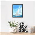 Picture of Sailing III  _GroupedProduct_Rectangle_Portrait_Canvas_Framed_