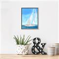 Picture of Sailing III  _GroupedProduct_Rectangle_Portrait_Canvas_Framed_