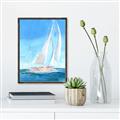 Picture of Sailing III  _GroupedProduct_Rectangle_Portrait_Canvas_Framed_