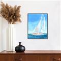 Picture of Sailing III  _GroupedProduct_Rectangle_Portrait_Canvas_Framed_