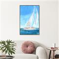 Picture of Sailing III  _GroupedProduct_Rectangle_Portrait_Canvas_Framed_