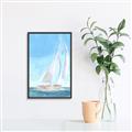 Picture of Sailing IV  _GroupedProduct_Rectangle_Portrait_Canvas_Framed_