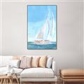 Picture of Sailing IV  _GroupedProduct_Rectangle_Portrait_Canvas_Framed_