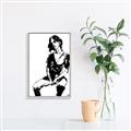 Picture of Glam I  _GroupedProduct_Rectangle_Portrait_Canvas_Framed_