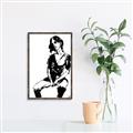 Picture of Glam I  _GroupedProduct_Rectangle_Portrait_Canvas_Framed_