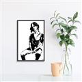 Picture of Glam I  _GroupedProduct_Rectangle_Portrait_Canvas_Framed_
