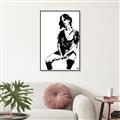 Picture of Glam I  _GroupedProduct_Rectangle_Portrait_Canvas_Framed_