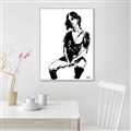 Picture of Glam I  _GroupedProduct_Rectangle_Portrait_Canvas_Framed_