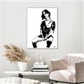 Picture of Glam I  _GroupedProduct_Rectangle_Portrait_Canvas_Framed_