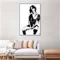 Picture of Glam I  _GroupedProduct_Rectangle_Portrait_Canvas_Framed_