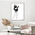 Picture of Glam V _GroupedProduct_Rectangle_Portrait_Canvas_Framed_