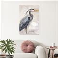 Picture of Blue Egret _GroupedProduct_Rectangle_Portrait_Unframed_Print_Only_