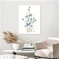 Picture of Blue Leaves I  _GroupedProduct_Rectangle_Portrait_Unframed_Print_Only_