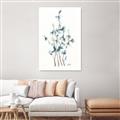 Picture of Blue Leaves I  _GroupedProduct_Rectangle_Portrait_Unframed_Print_Only_