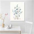 Picture of Blue Leaves II  _GroupedProduct_Rectangle_Portrait_Unframed_Print_Only_