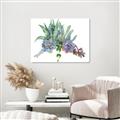 Picture of Succulent Group _GroupedProduct_Rectangle_Landscape_Unframed_Print_Only_