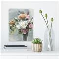 Picture of Coloured flower in pot II _GroupedProduct_Rectangle_Portrait_Unframed_Print_Only_
