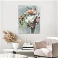 Picture of Coloured flower in pot II _GroupedProduct_Rectangle_Portrait_Unframed_Print_Only_